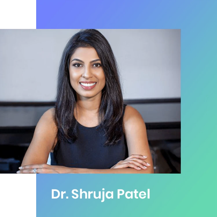 Professional woman smiling confidently.